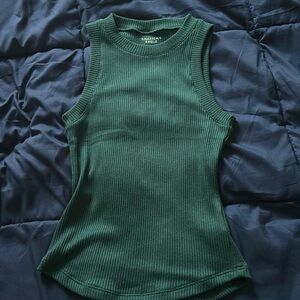 American Eagle Green Tank Top Womens XS
